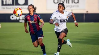El Levante impone su categoría en el derbi femenino