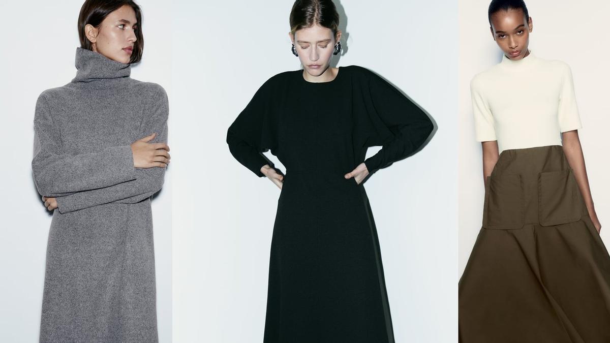 Rebajas en Zara: Tres vestido ideales para mujeres +50 por menos de 20 euros