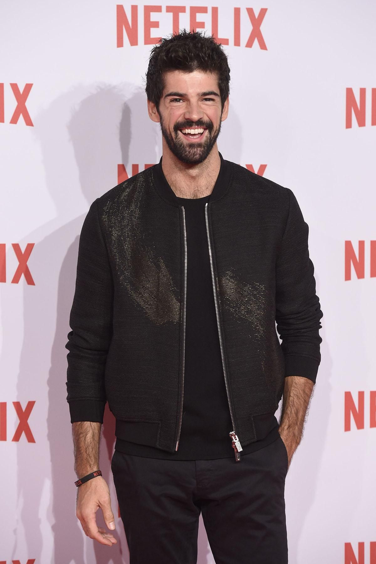 Miguel Ángel Muñoz en el estreno del canal Netflix