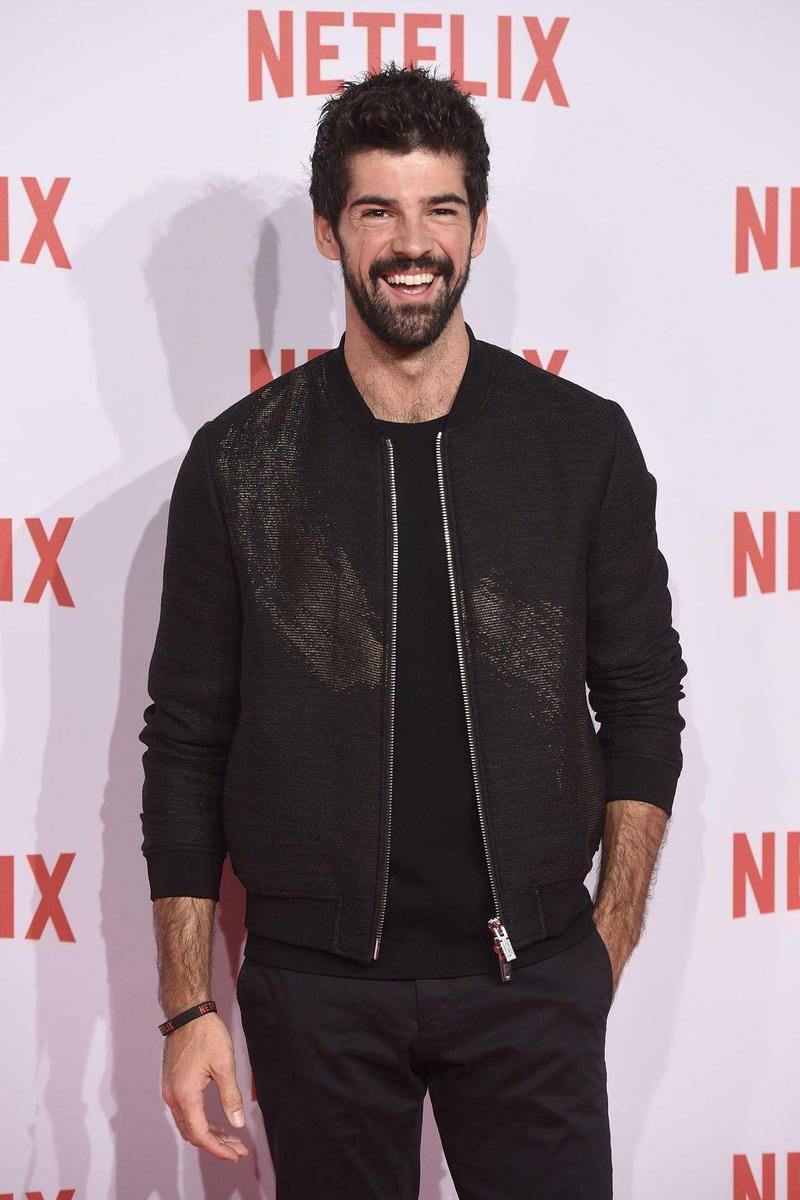 Miguel Ángel Muñoz en el estreno del canal Netflix