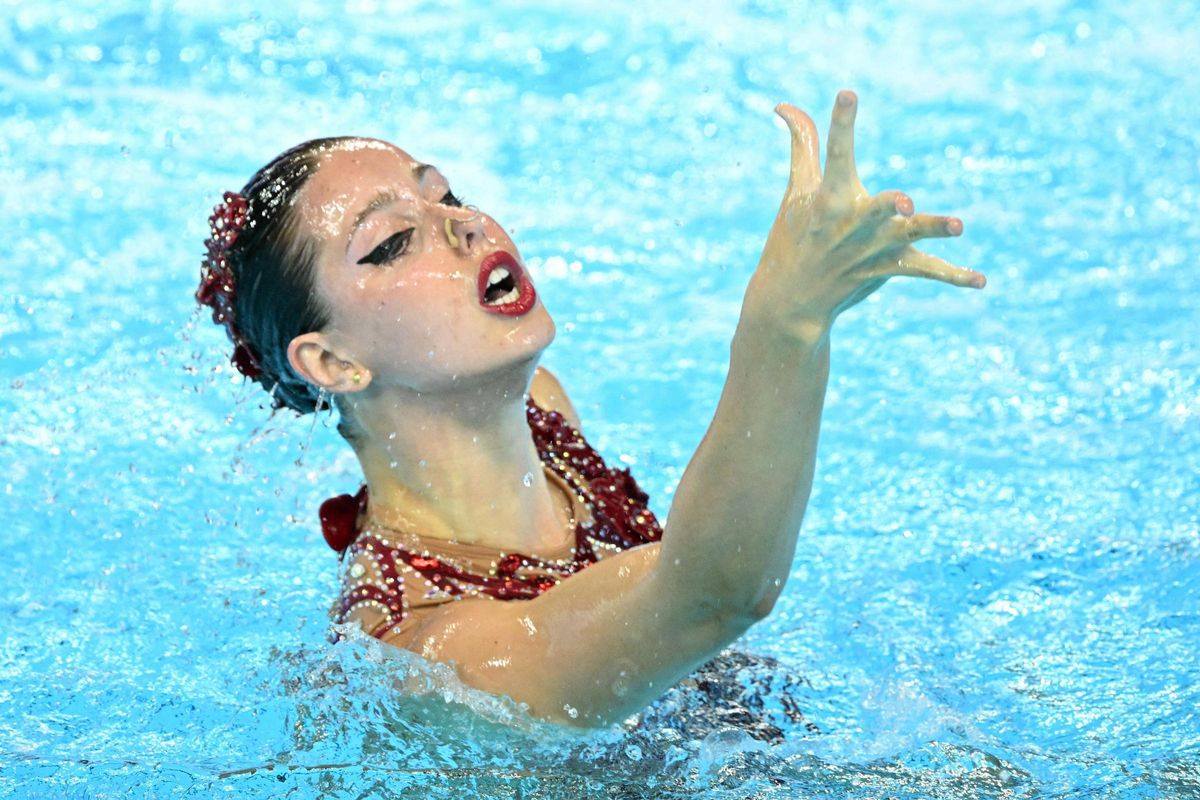 Iris Tió, durante este Mundial de Singapur.