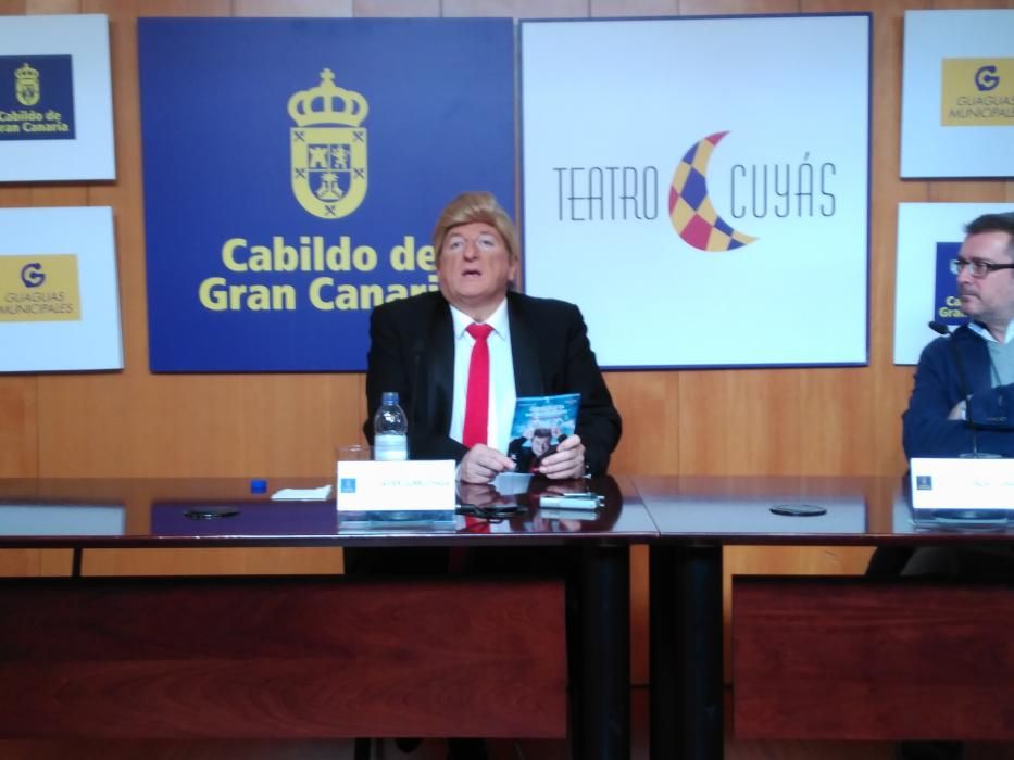 Javier Gurruchaga desembarca a Donald Trump en Triana