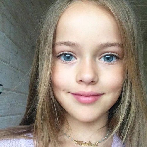 La top model infantil Kristina Pimenova