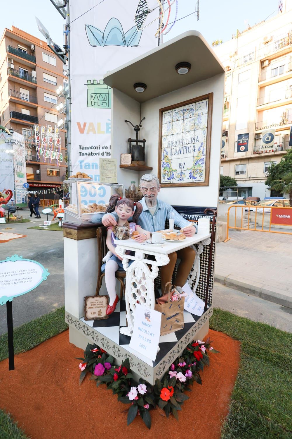 Falla Monestir de Poblet-Aparicio Albiñana