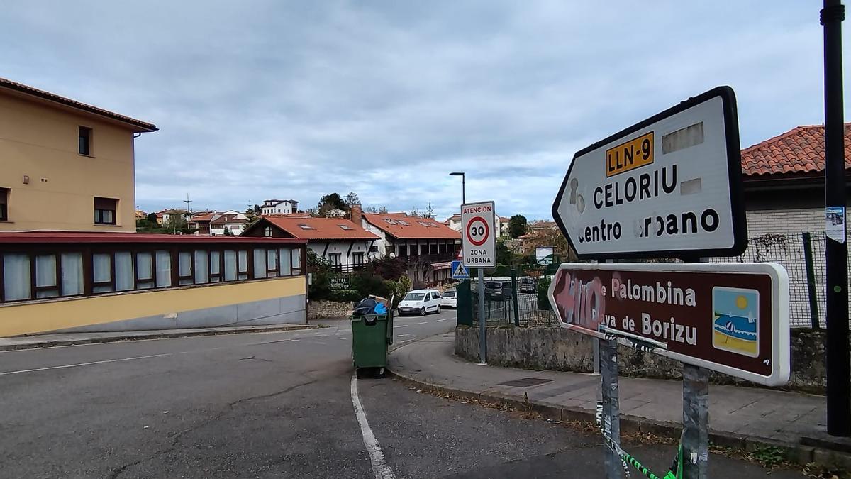 Localidad de Celoriu, en Llanes