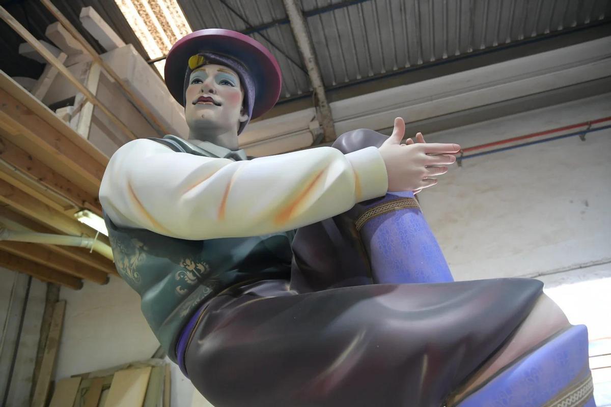 Ninot de la hoguera de las convivencias