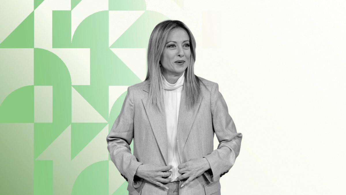 Giorgia Meloni, «No se hace esperar a una dama»