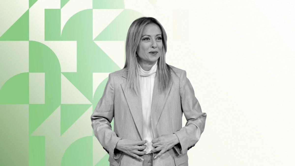 Giorgia Meloni, primera ministra italiana.