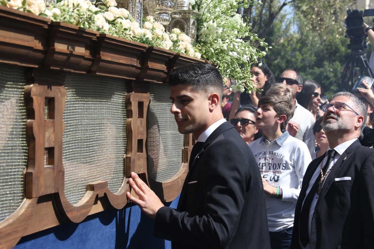 La Merced abre un cálido Lunes Santo