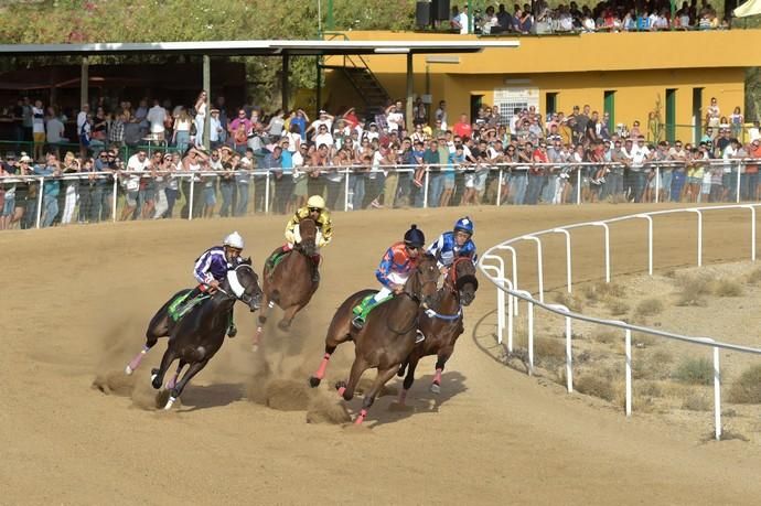 27-07-2019 SANTA LUCIA DE TIRAJANA. Primeras carreras de caballos en el hipodromo de Santa Lucía, tras cuatro años cerrado  | 27/07/2019 | Fotógrafo: Andrés Cruz