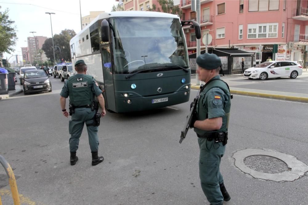 Espectacular dispositivo de la Guardia Civil