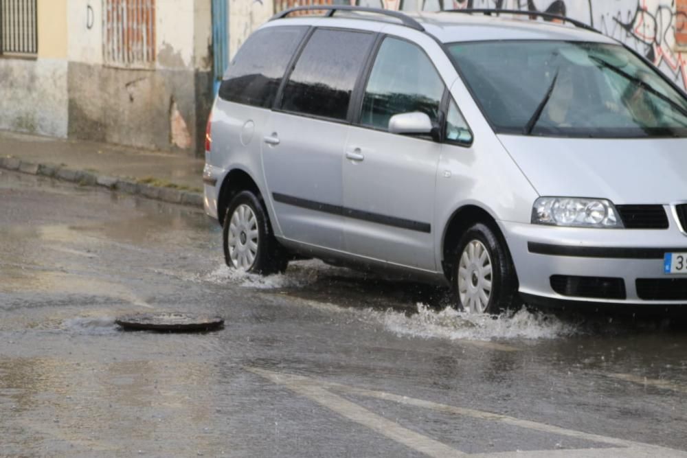 Las imágenes de la fuerte tormenta en Zamora