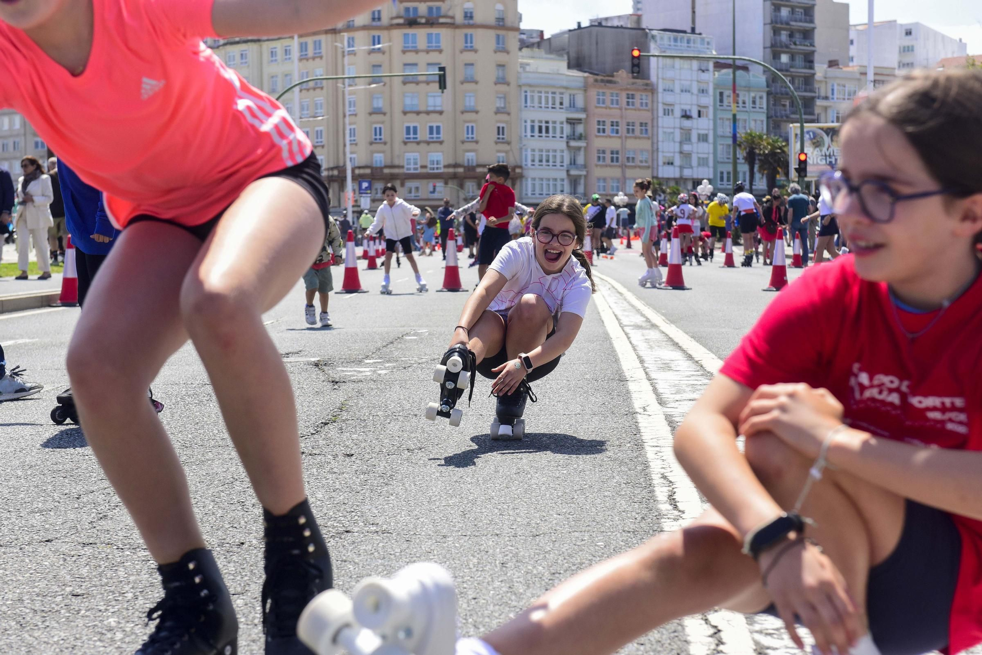 Miles de personas participan en el Día del Deporte en la Calle