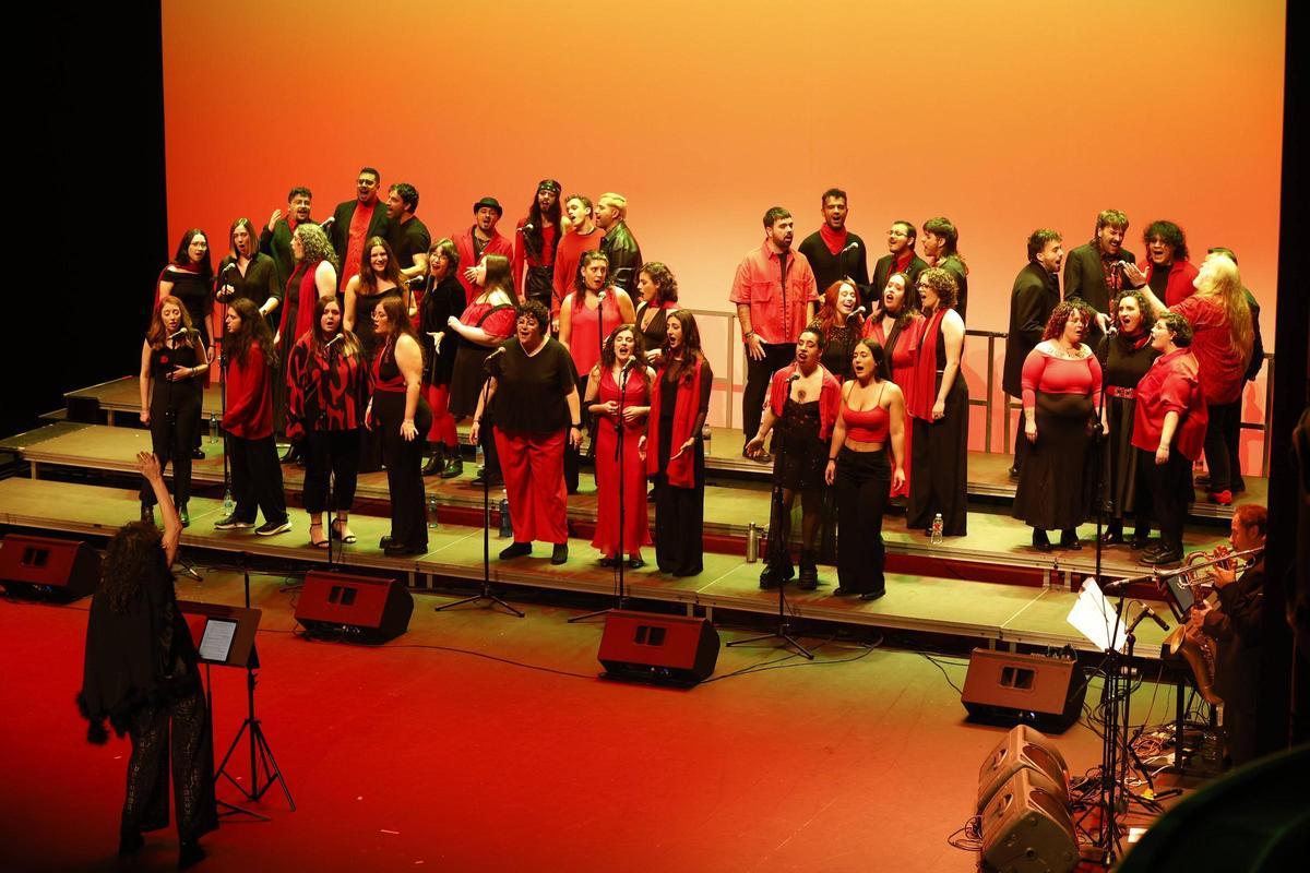 El concierto del Coro Joven de Gijón por su décimo aniversario, en imágenes