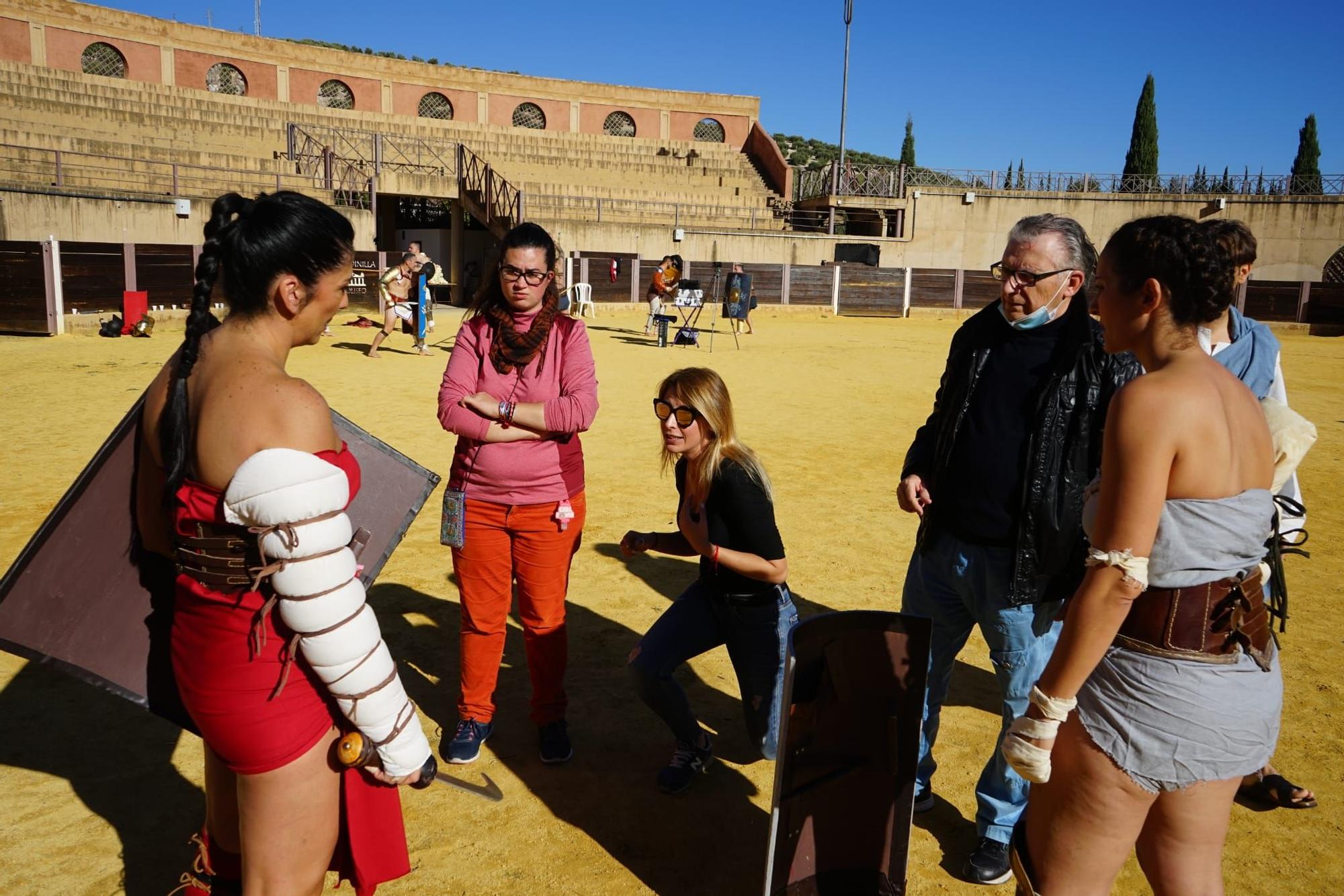 Rodaje del documental La Córdoba Romana