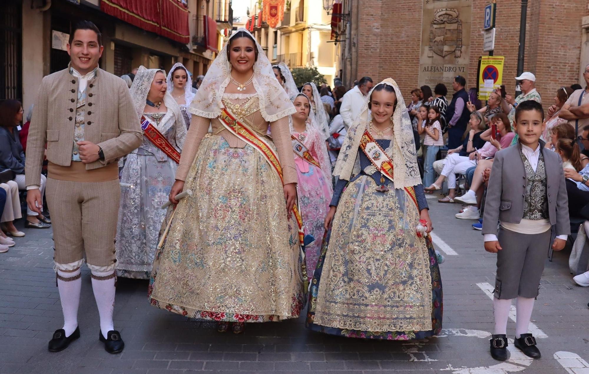 Comisiones de falla en la Procesión de la Virgen (3/5)
