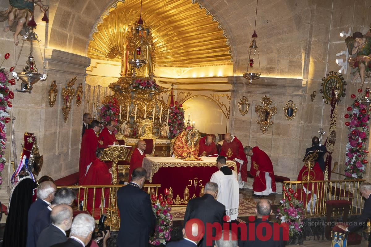 Así se ha vivido en Caravaca la clausura del Quinario de la Vera Cruz