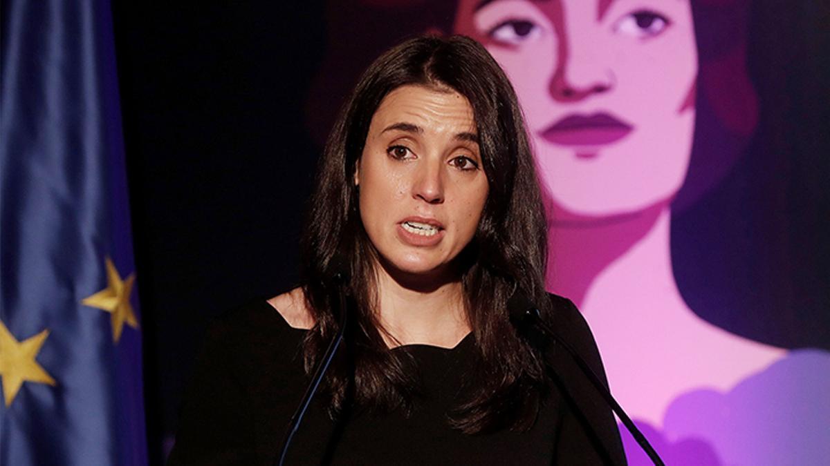 El discurso de Irene Montero: &quot;el Ministerio de Igualdad es de todas las mujeres&quot;