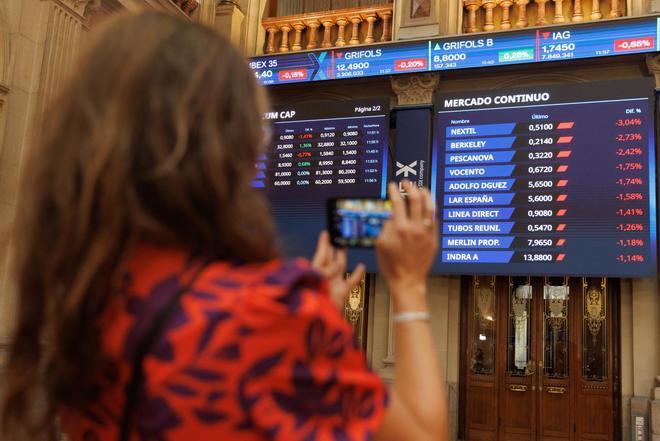 El Ibex 35 abre con una caída del 0,2% y pierde los 19.500 puntos, con el petróleo por debajo de 74 dólares