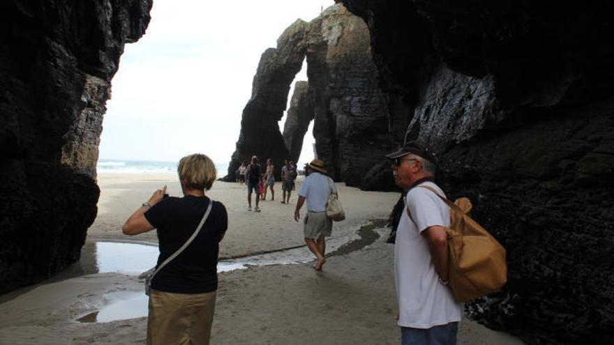 La playa de Las Catedrales.