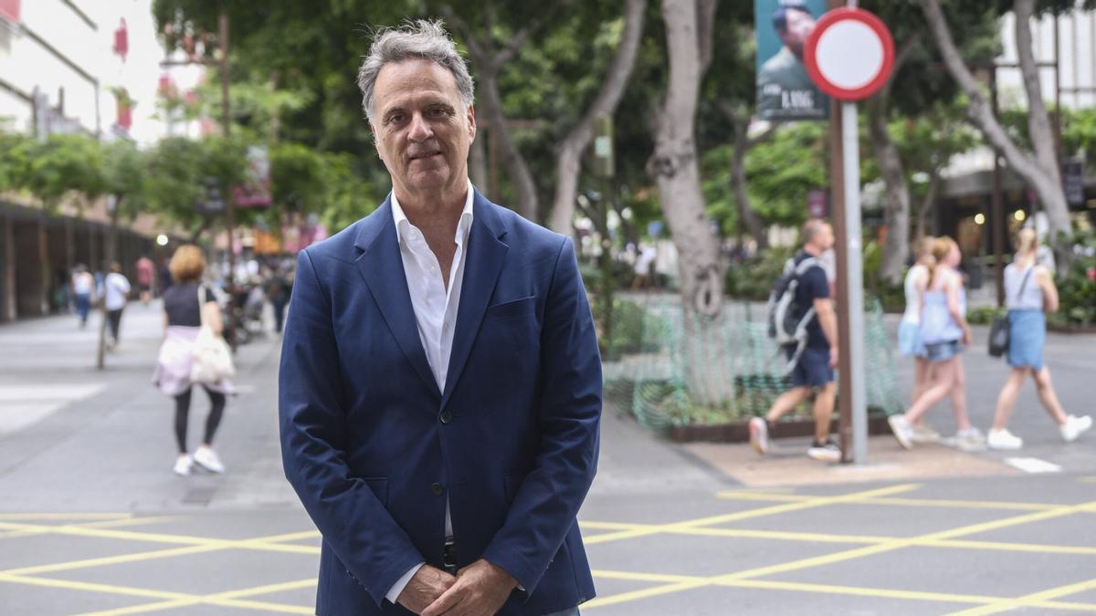 Francisco González, presidente de la asociación de empresarios de la Zona Comercial Mesa y López