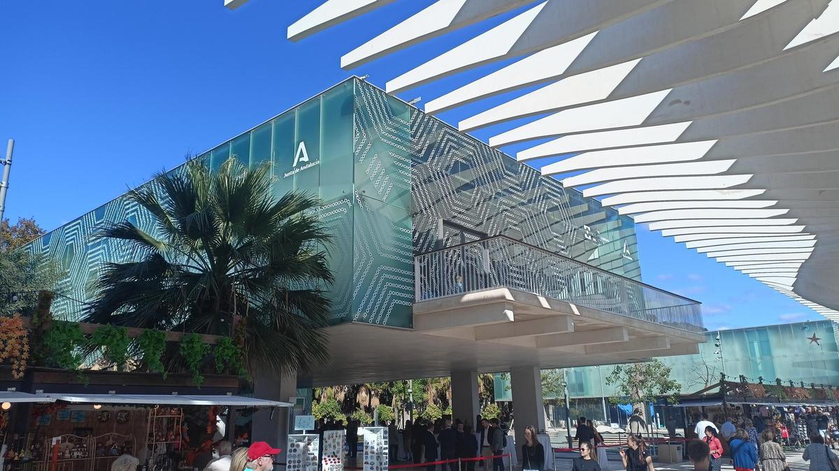 El Centro de Ciberseguridad de Andalucía (CIAN), ubicado en el Palmeral de las Sorpresas del Puerto de la capital malagueña.