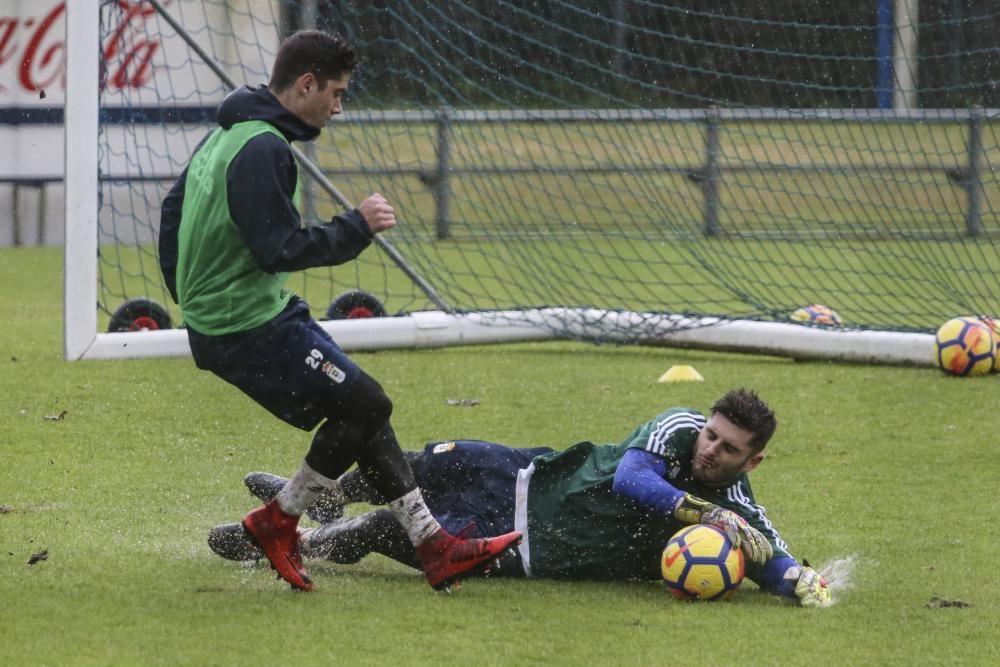 Entrenamiento del Real Oviedo