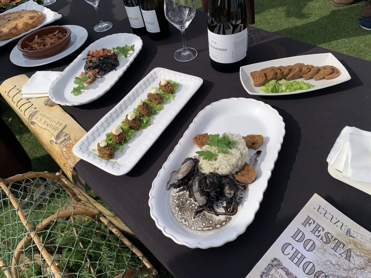 Varios de los platos que se podrán degustar durante la fiesta.