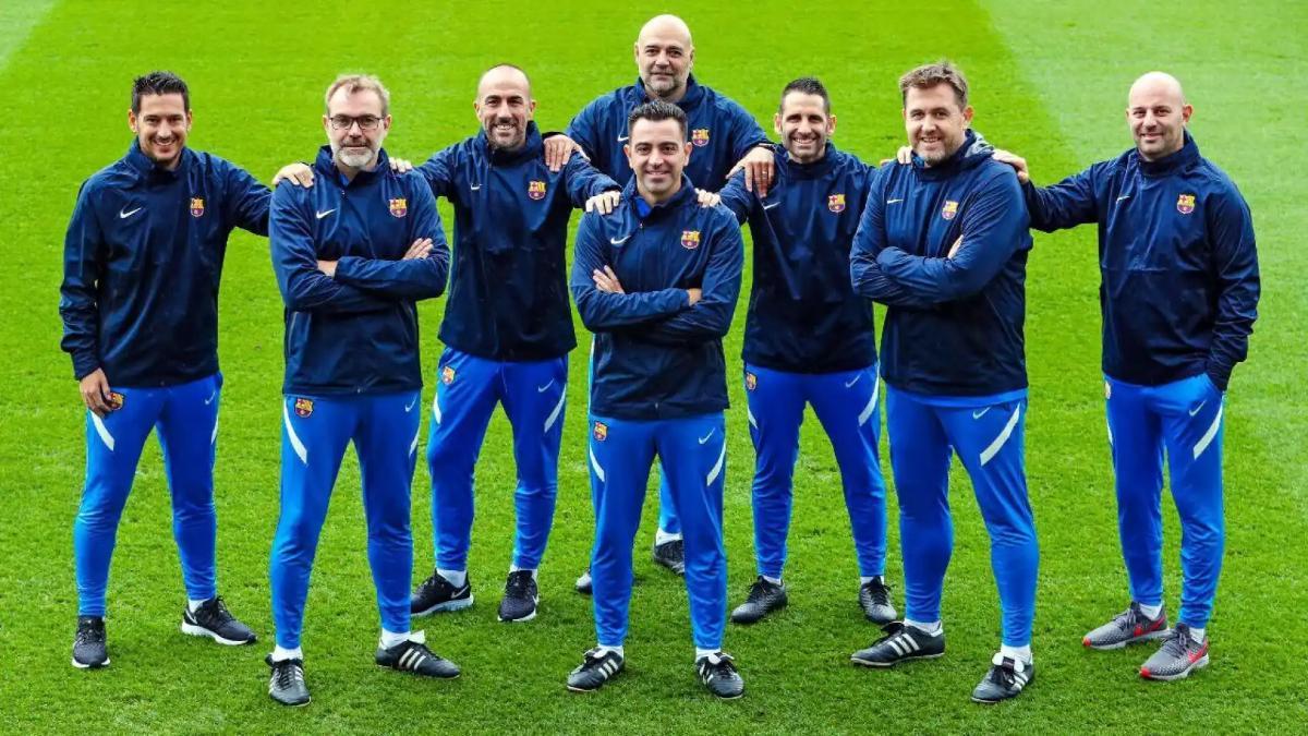 David Prats formó parte del cuerpo técnico de Xavi Hernández en el Barça