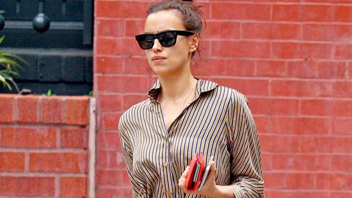 'Shaggy ochentero', el falso corte de pelo de Irina Shayk