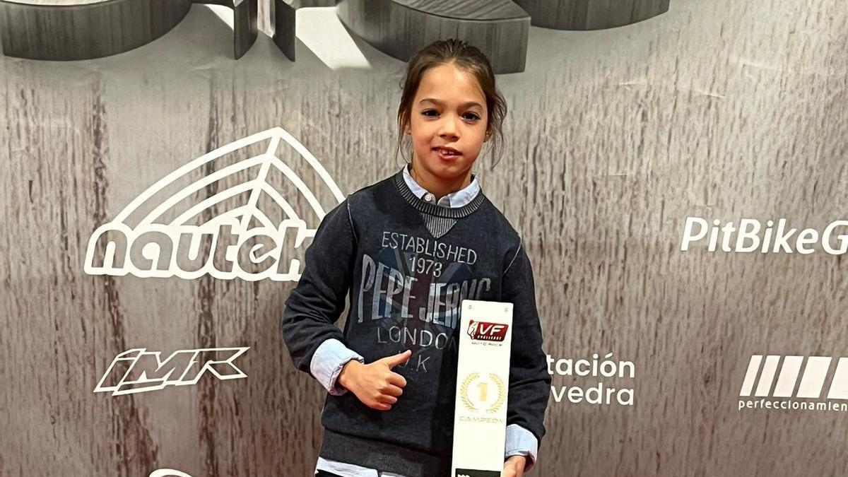 Luca Piñeiro, en la gala.