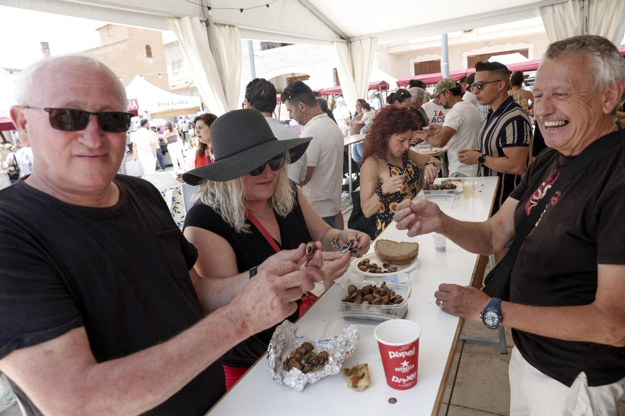 La Fira del Caragol de Sant Jordi, en imágenes