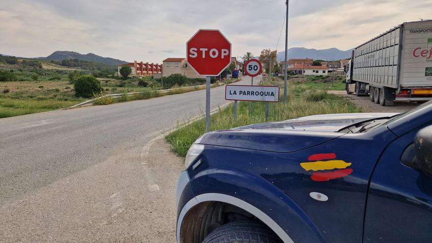 Detienen a dos personas en las pedanías de Lorca por múltiples delitos contra la seguridad vial