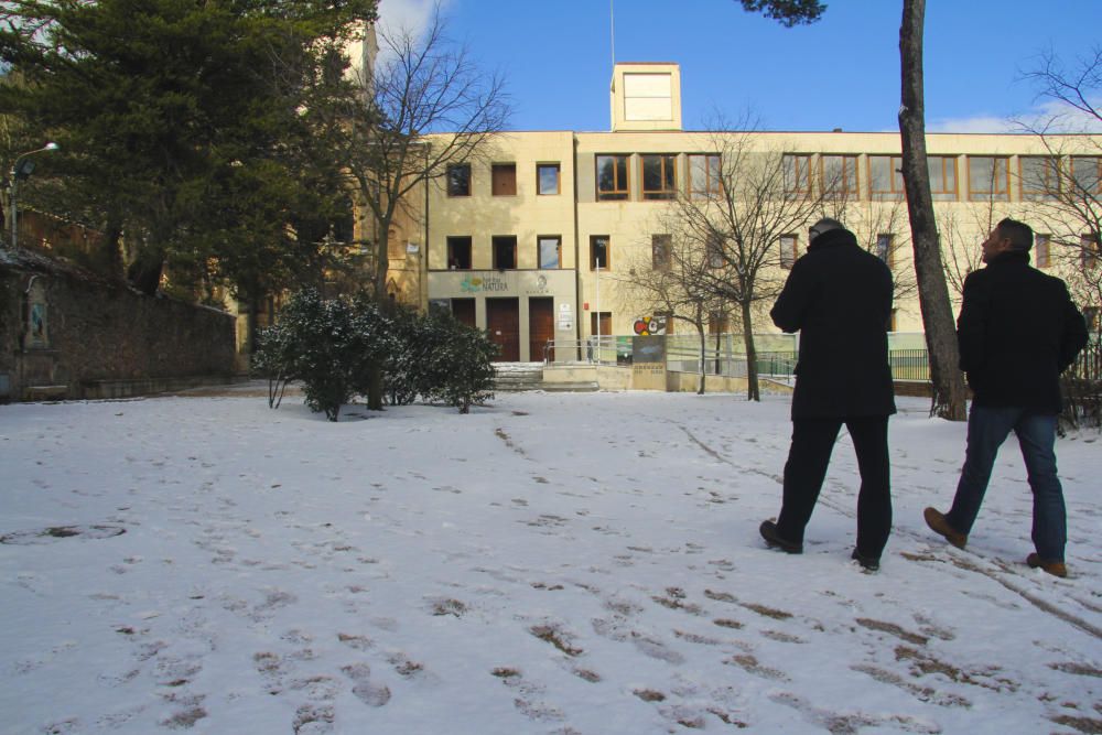 La nieve llega al interior de la provincia