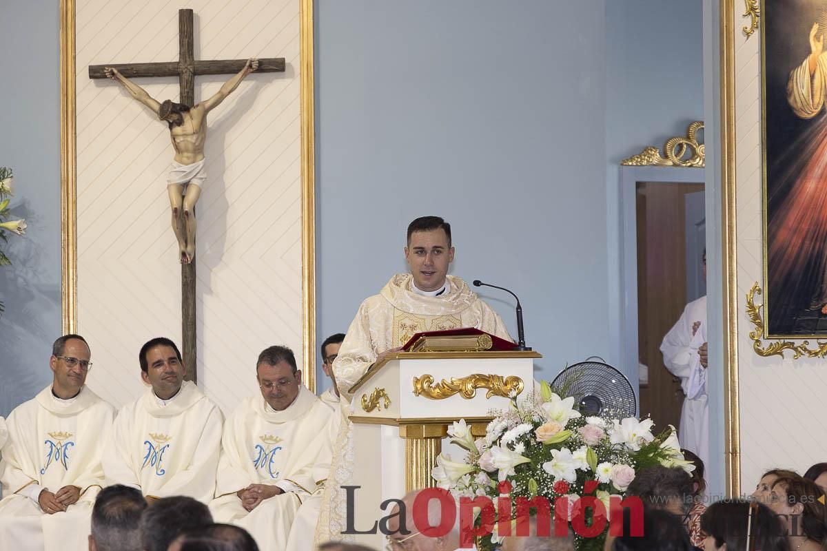 Así se ha vivido la ordenación sacerdotal de Miguel Tovar Fernández en la pedanía molinense de Torrealta