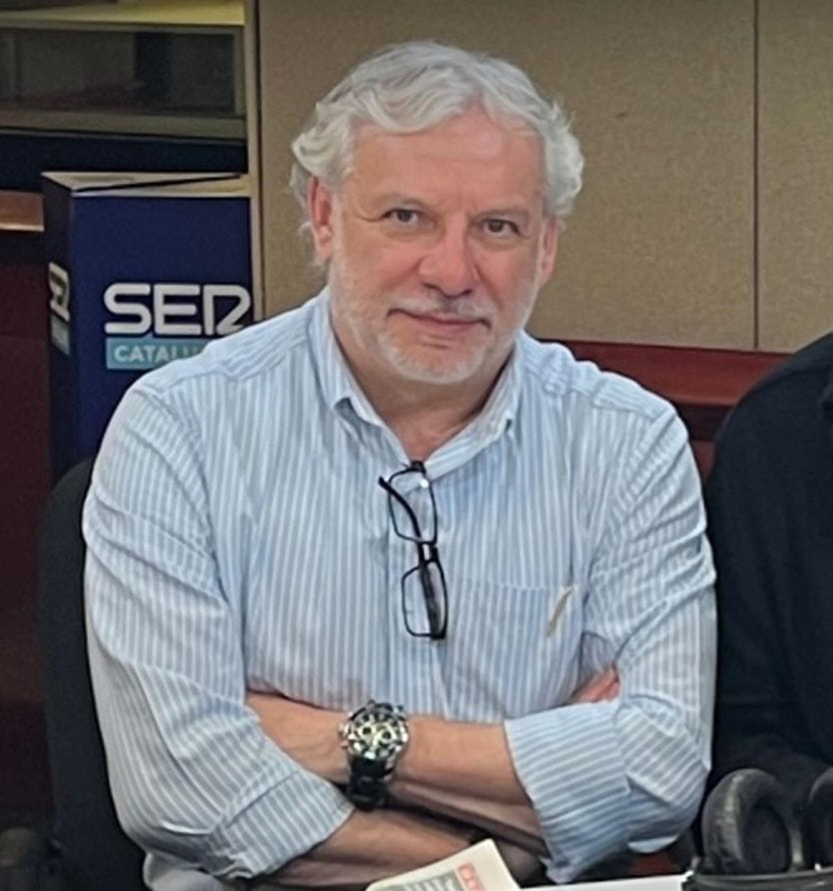 Quim Molins, socio del Barça y fundador de 'Un Crit Valent'