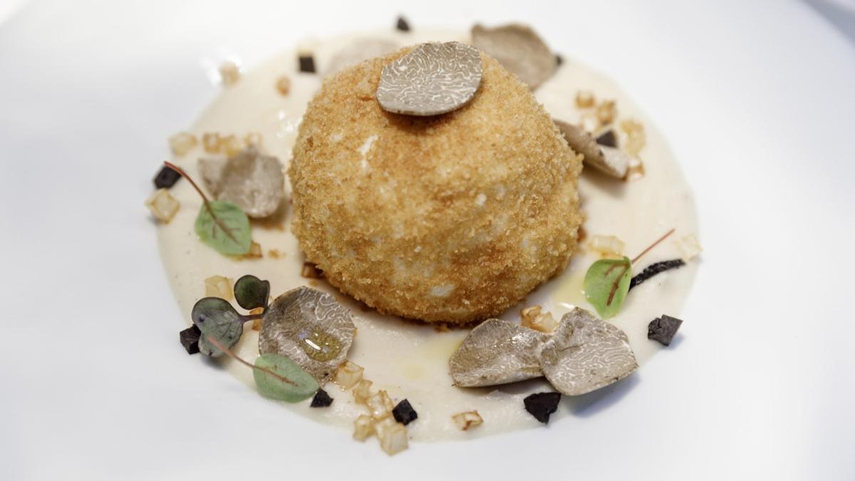 El Huevo Misterioso de Yannick Franques, de la Tour d'Argent.