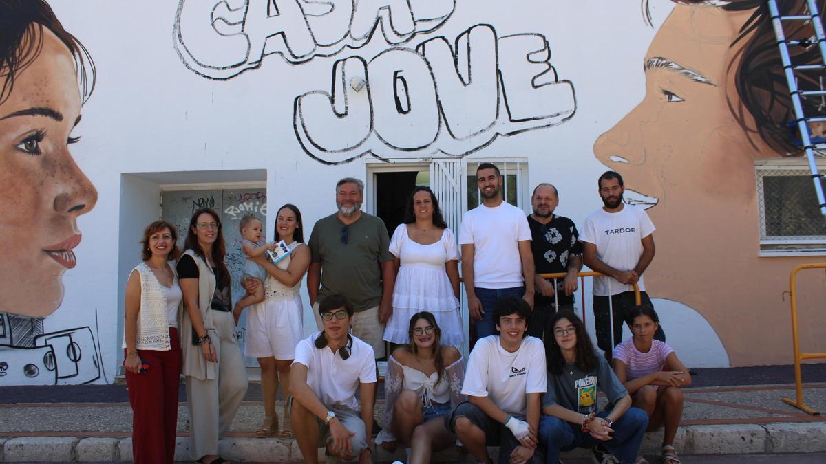 Un moment de la presentació del nou Casal Jove de Dénia