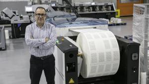 Víctor Trillo, director general de la imprenta Liberdúplex.