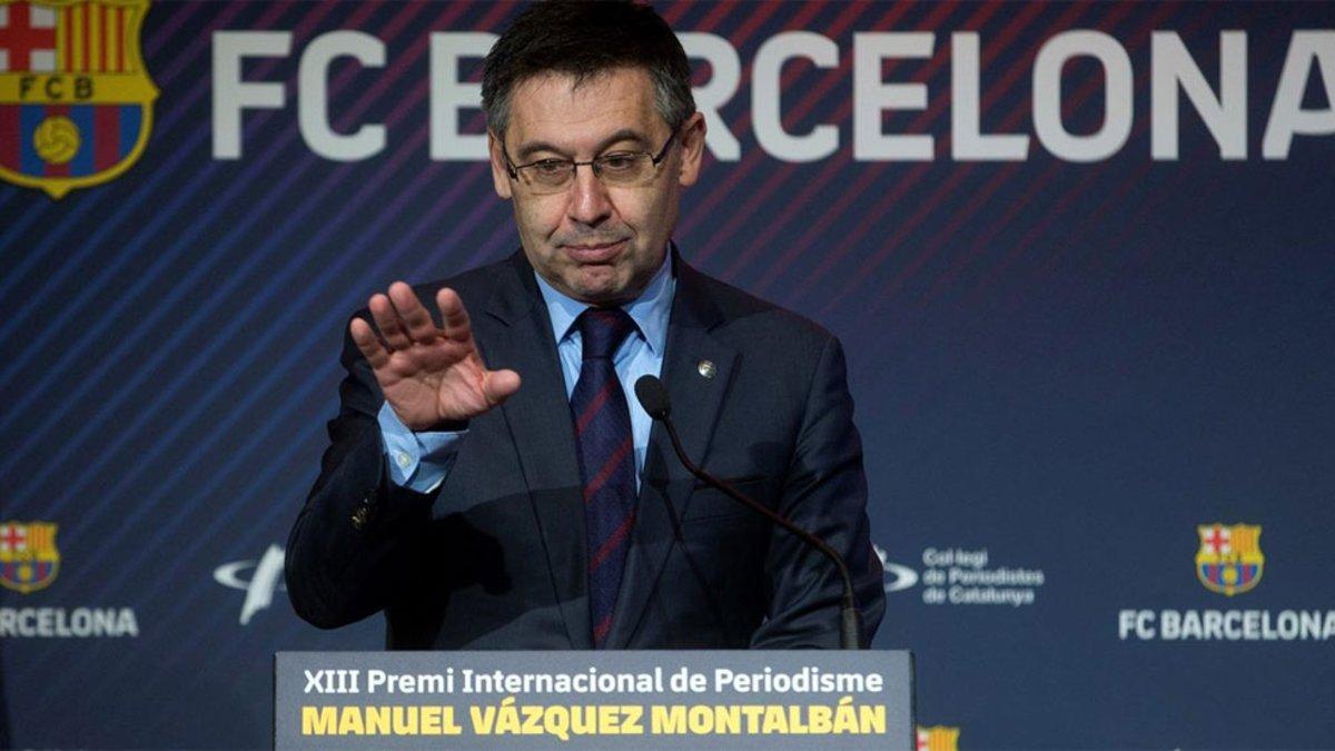 Bartomeu es partidario de jugar partidos de LaLiga en el extranjero