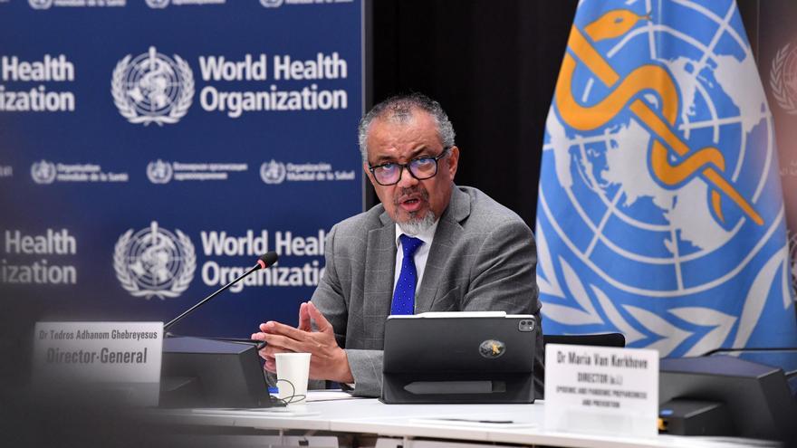 El director general de la Organización Mundial de la Salud (OMS), Tedros Adhanom Ghebreyesus.