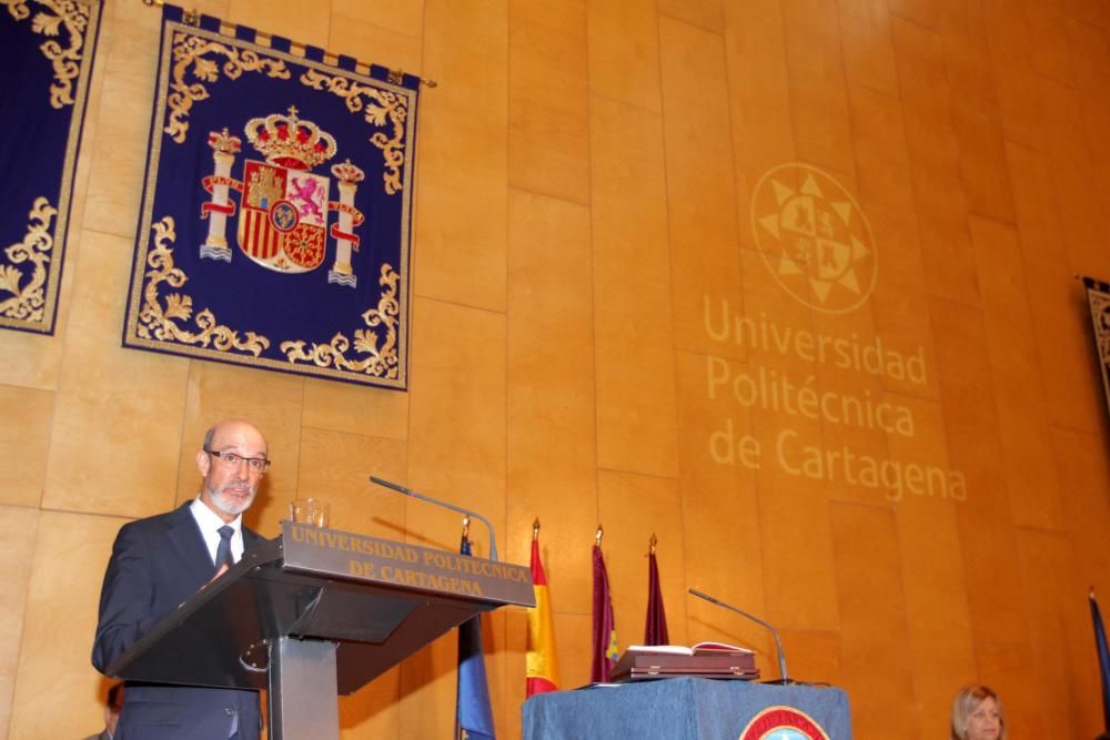 Toma de posesión del rector de la UPCT