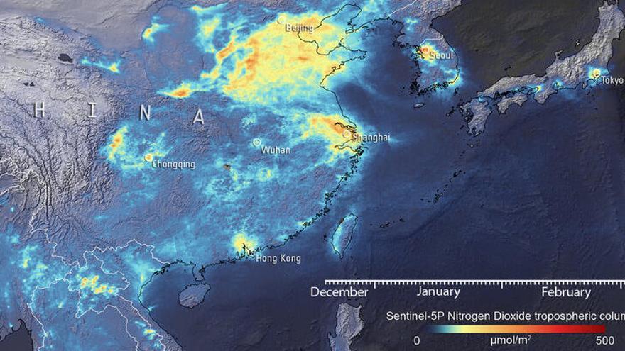 Así ha caído en picado la polución en China