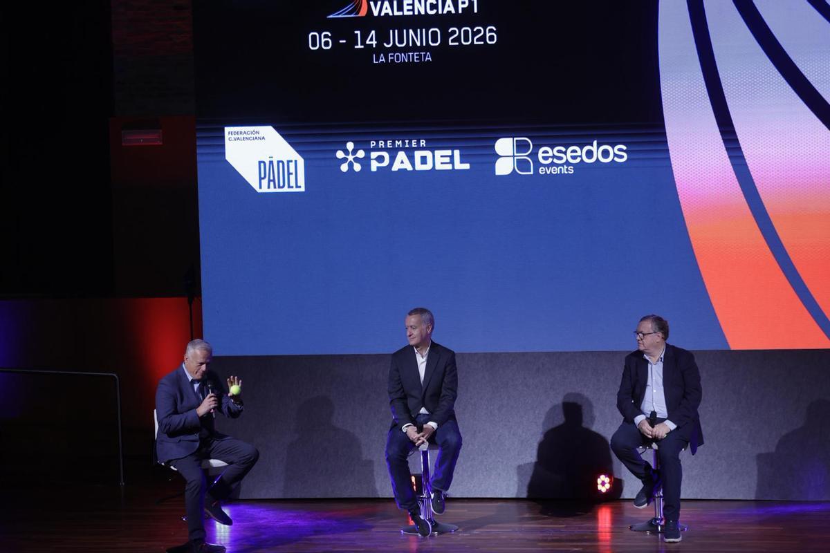 Presentación del Valencia Premier Pádel P1