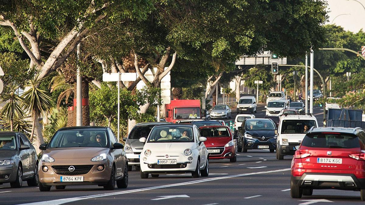 Coches en Santa Cruz de Tenerife