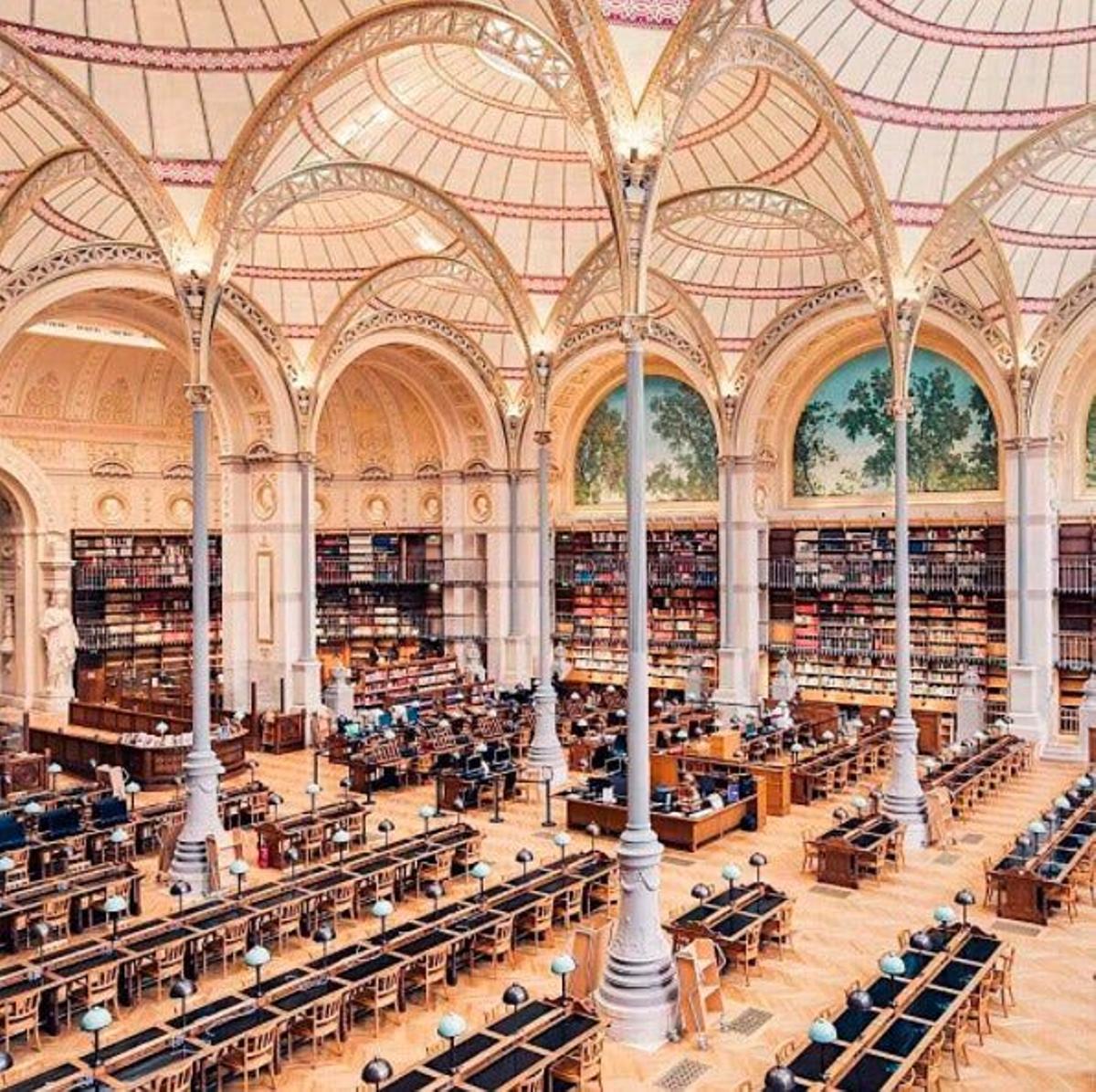 Sala Labrouste de la Biblioteca Nacional de Francia, París