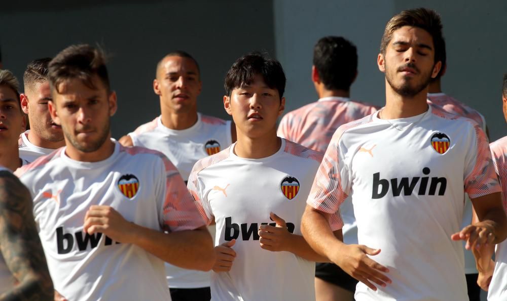 El Valencia vuelve al río con los internacionales