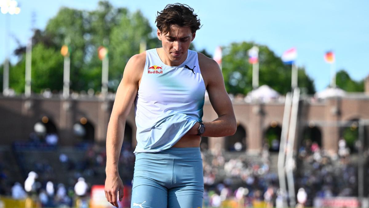 Duplantis, decepcionado tras su derrota en Estocolmo