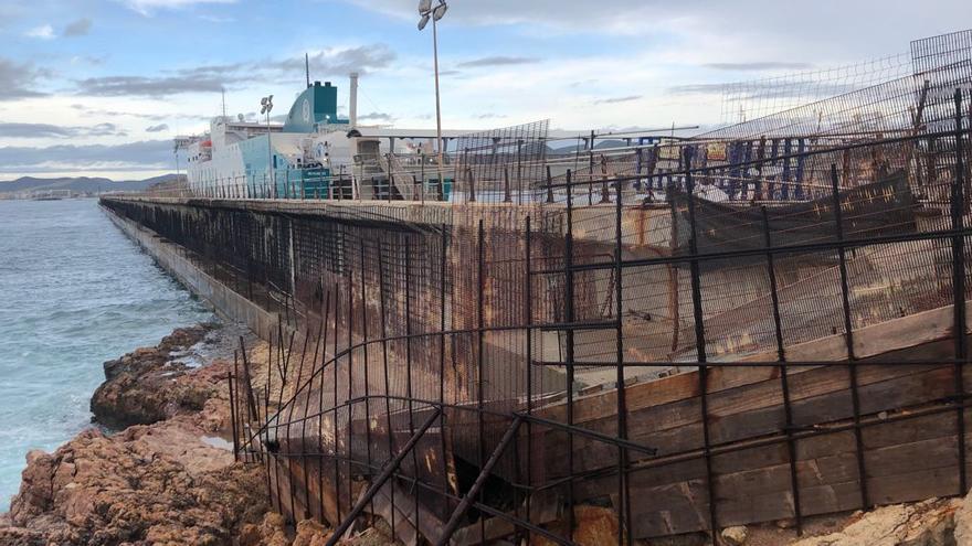 Las reparaciones del dique de es Botafoc, en Ibiza, costarán más de 14 millones de euros