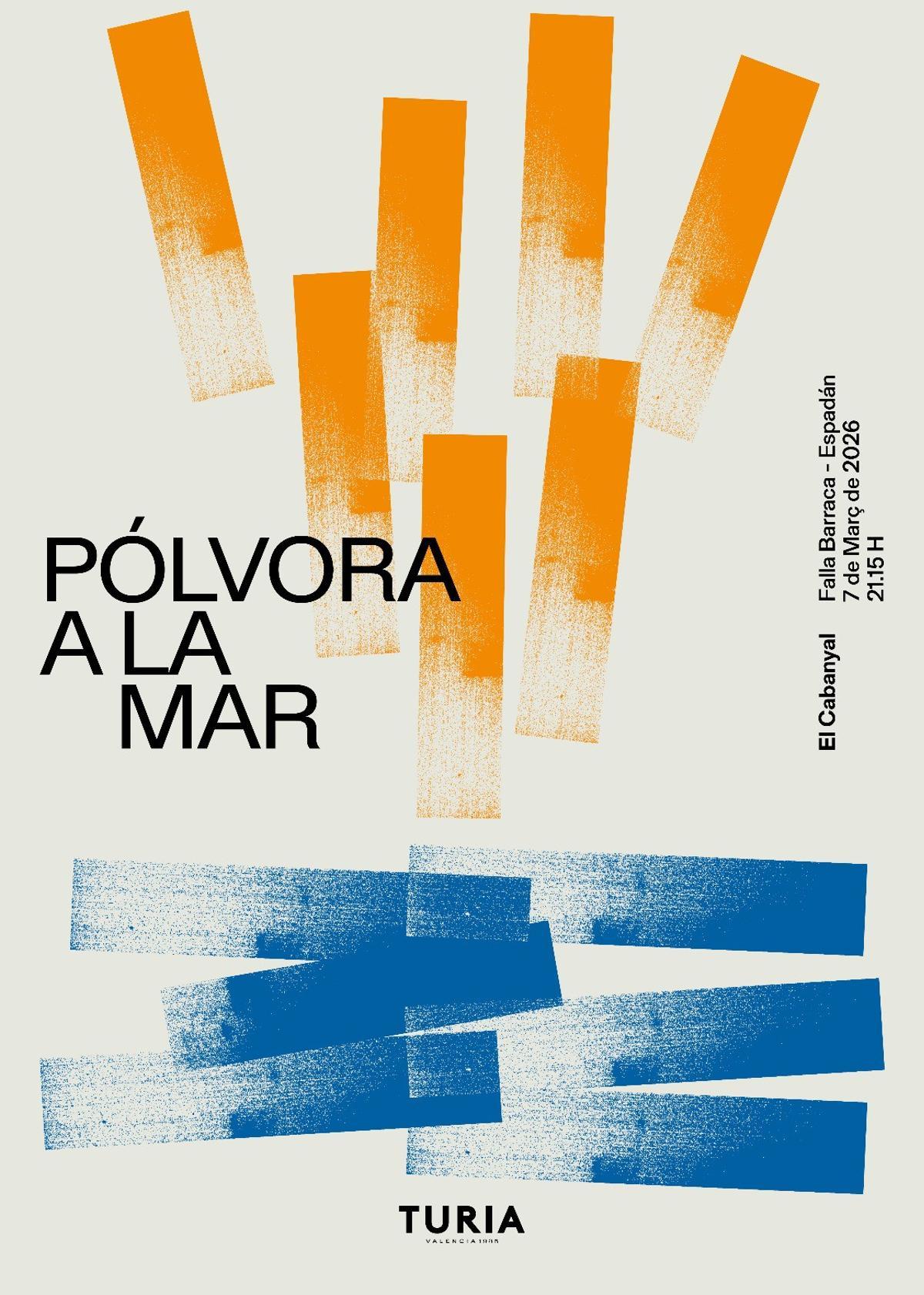 Cartel de Iban Ramon, con el fuego y el agua